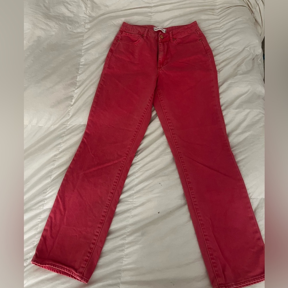 Flamingo Pink Articles of Society jeans. Size 25